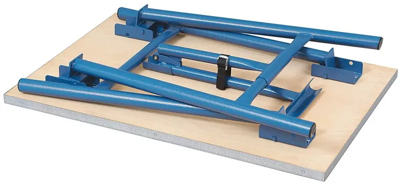 Gedore 6622910 Klappwerkbank (B x H x T) 1600 x 810 x 700 mm Braun, Blau von Gedore, Braun, Blau – Produktbild