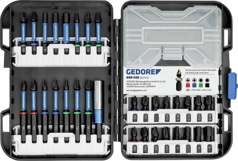 Torsions-Bit-Set 32-teilig, Bit-Satz von Gedore – Produktbild