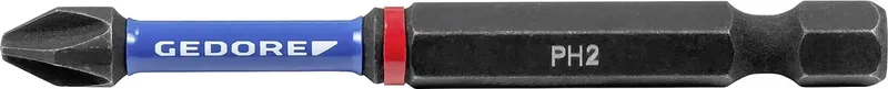 Torsions-Bit-Satz Kreuzschlitz PH 2 Länge 70mm von Gedore – Produktbild