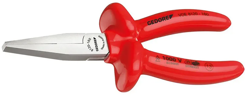 Gedore 6715330 Flachzange Vergütungsstahl 160 mm de Gedore – image du produit