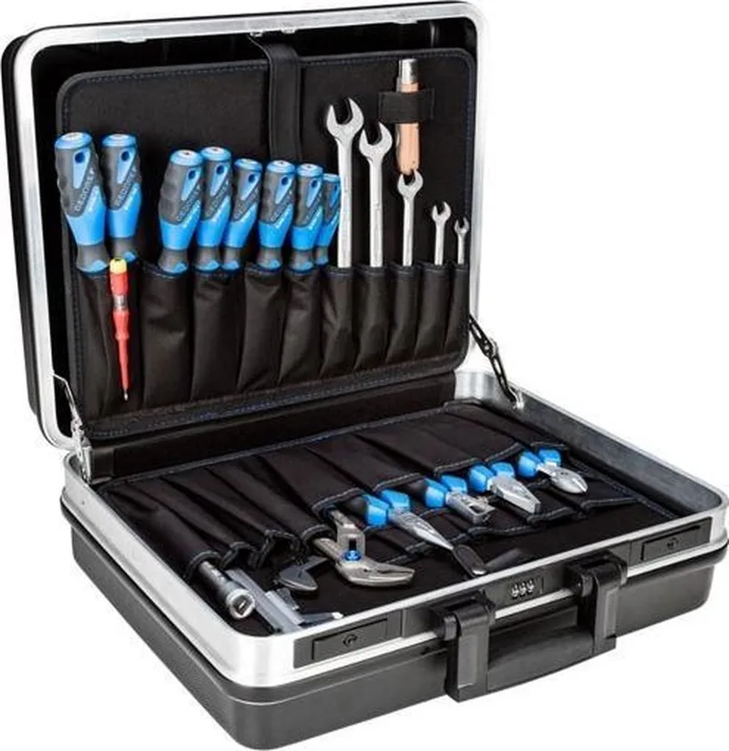 Gereedschapskoffer - 100-delig - Professioneel - Blauw, Zwart by Gedore, Multicolour – product image