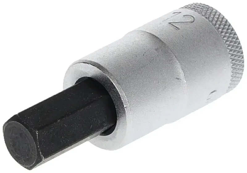 IN 19 12 6153820 Innen-Sechskant Steckschlüssel-Bit-Einsatz 12 mm SW 12 12 mm de Gedore – image du produit
