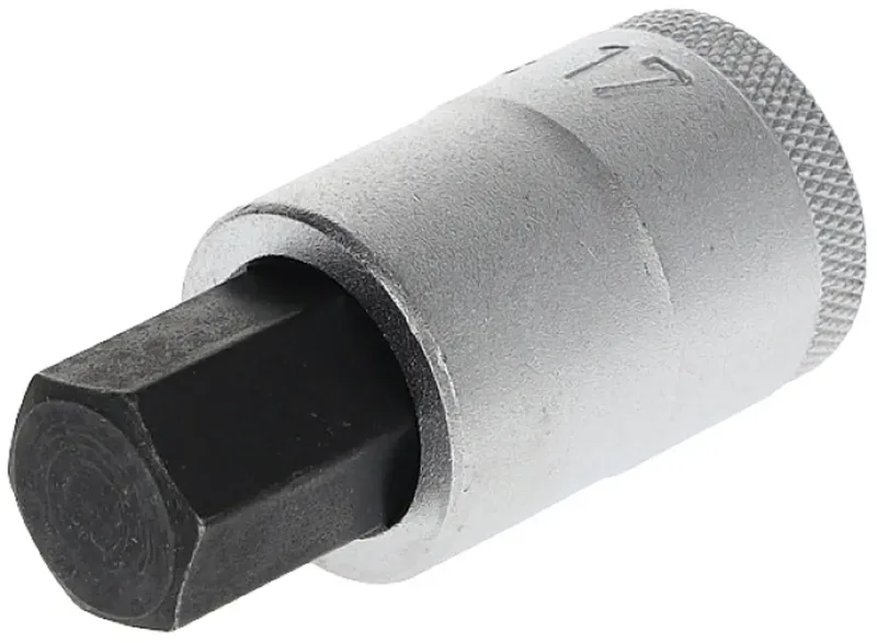 IN 19 17 6154040 Innen-Sechskant Steckschlüssel-Bit-Einsatz Haltefunktion 17 mm 1/2 17 mm 1/2 (12.5 mm) de Gedore – image du produit