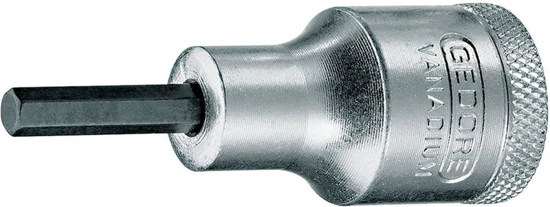 IN 19 - dopsleutel-schroevendraaier 1/2" - 9/32" de Gedore, Kleurloos – image du produit