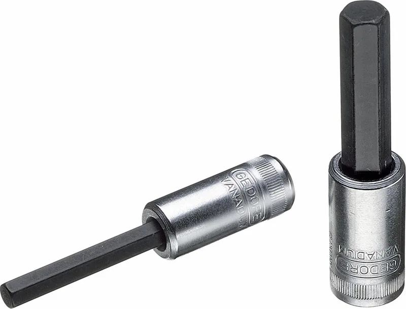 IN 20 L - dopsleutel-schroevendraaier 1/4" binnenzeskant - lang - 5mm von Gedore, Kleurloos – Produktbild 1 von 2