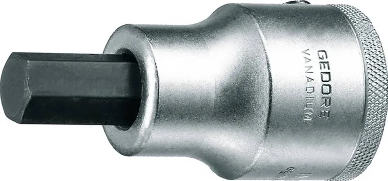 IN 32 L - dopsleutel-schroevendraaier 3/4" binnenzeskant lang - 17mm by Gedore, Kleurloos – product image