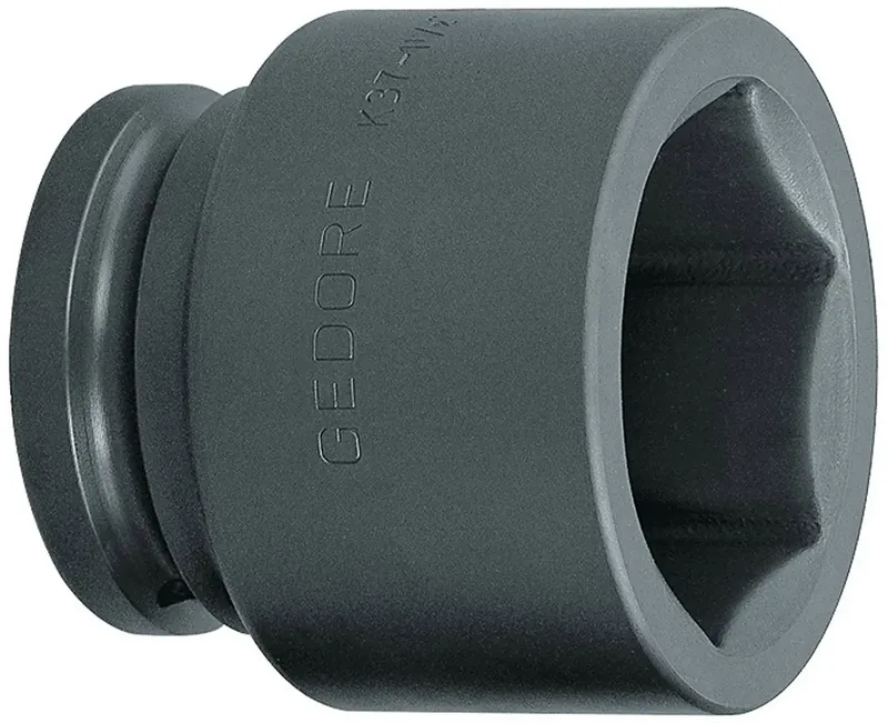 K 37 50 6328210 Sechskant Kraft-Steckschlüsseleinsatz mechanische Verriegelung 50 mm 9/64 1 1/2 fra Gedore – produktbillede