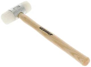 Nylonhammer mit Holzgriff, Lederhammer, Ø 40 mm, Hammer mit Eschenstiel, Werkzeug, geschmiedet, 225 E-40 von Gedore – Produktbild 2 von 2