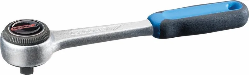 Omschakelbare Ratel 1/4'' von Gedore, Kleurloos – Produktbild