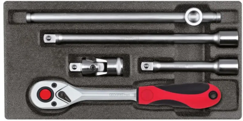 R22150008 Steckschlüsselsatz 1/2 (12.5 mm) 5teilig 3301707 de Gedore – image du produit