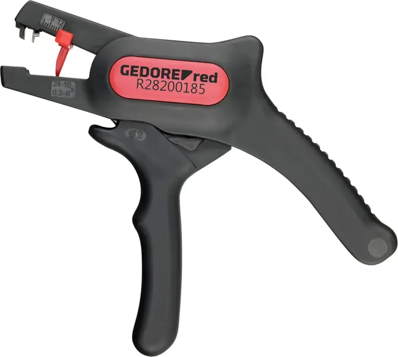 R28200185 pour électricien Pince à dénuder appareil de coupe inclus 0.2 à 6 mm² 10 à 24 AWG 5 à 12 mm de Gedore – image du produit