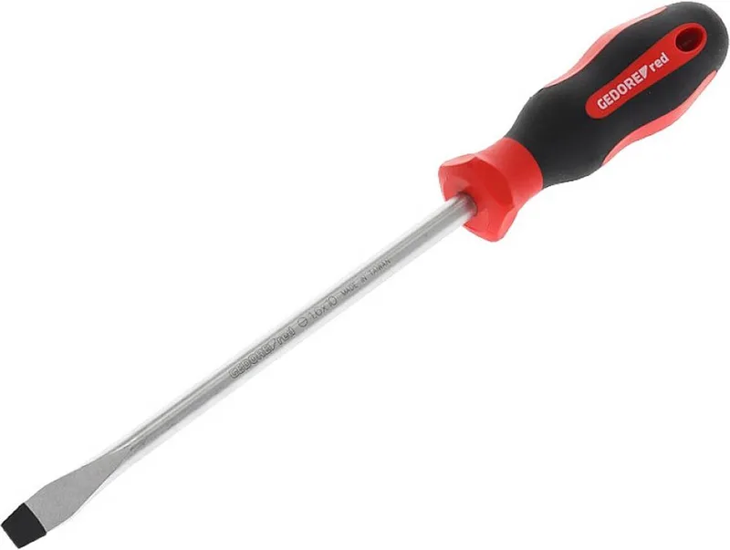 R38101039 Platte schroevendraaier Koplengte: 200 mm DIN 5264 von Gedore, Kleurloos – Produktbild