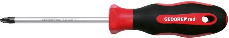 R38300219 3301252 Kruiskop schroevendraaier 2 Koplengte: 100 mm DIN 8764 von Gedore, Kleurloos – Produktbild