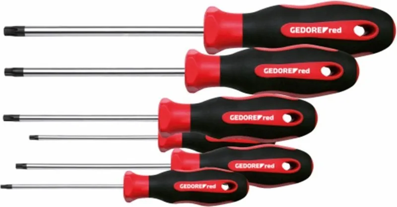 R38402006 6-delige 2C Schroevendraaierset - Torx by Gedore, Kleurloos – product image