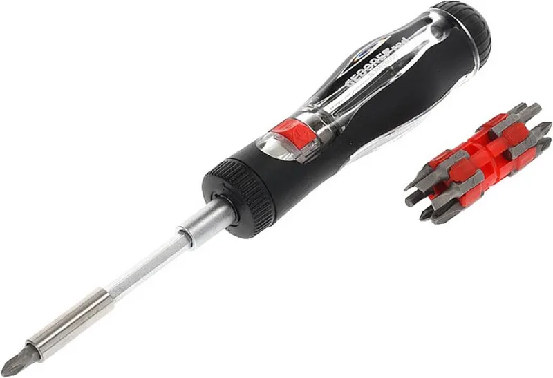 R38920000 14-delige Bitschroevendraaier - Zeskant - 1/4" by Gedore, Kleurloos – product image