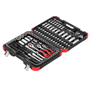 R45603172 172-delige Dopsleutelset 1/4” + 3/8” + 1/2" de Gedore, Kleurloos – image du produit 4 sur 5
