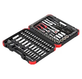 R45603172 172-delige Dopsleutelset 1/4” + 3/8” + 1/2" de Gedore, Kleurloos – image du produit 5 sur 5