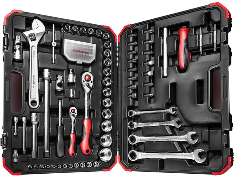 R46003097 3300186 Dopsleutelset von Gedore, Kleurloos – Produktbild