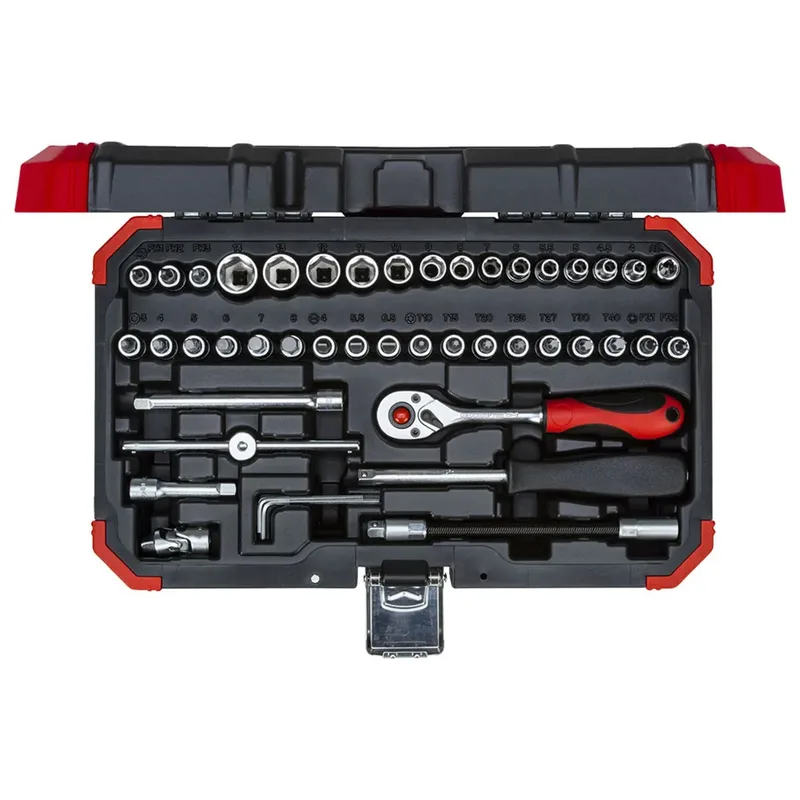 R49003046 3300052 Dopsleutelset 46-delig by Gedore, Kleurloos – product image 3 of 6
