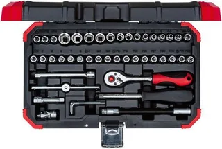 R49003046 3300052 Dopsleutelset 46-delig by Gedore, Kleurloos – product image 1 of 6