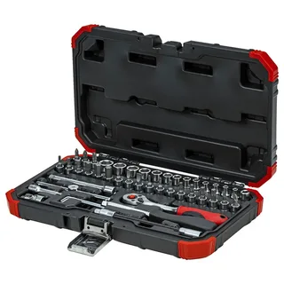 R49003046 3300052 Dopsleutelset 46-delig by Gedore, Kleurloos – product image 2 of 6