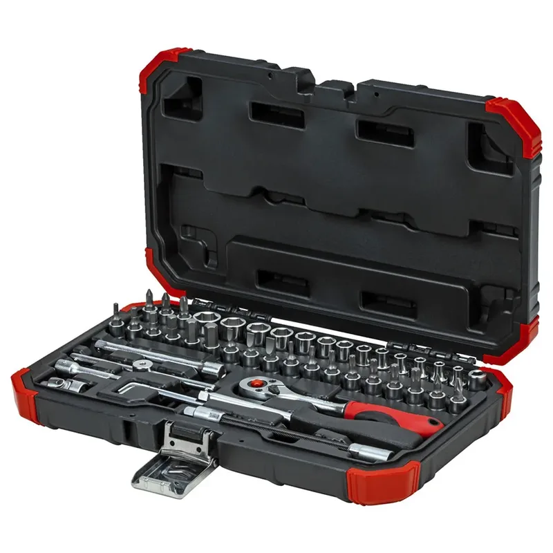 R49003046 3300052 Dopsleutelset 46-delig by Gedore, Kleurloos – product image 2 of 6