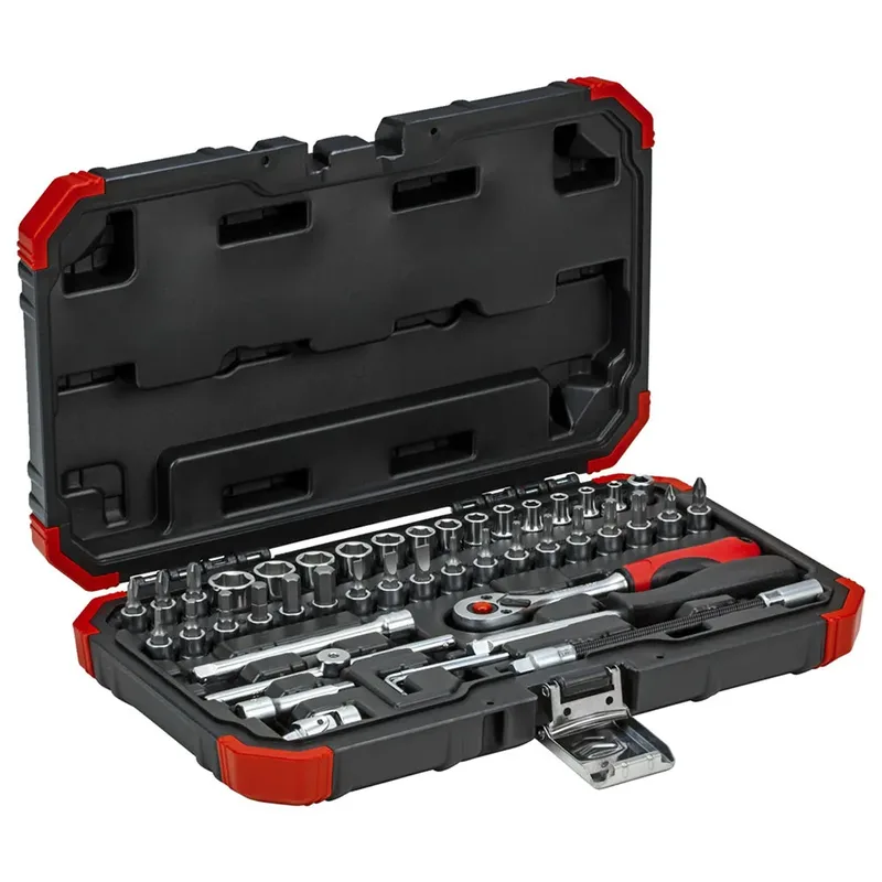 R49003046 3300052 Dopsleutelset 46-delig by Gedore, Kleurloos – product image 4 of 6