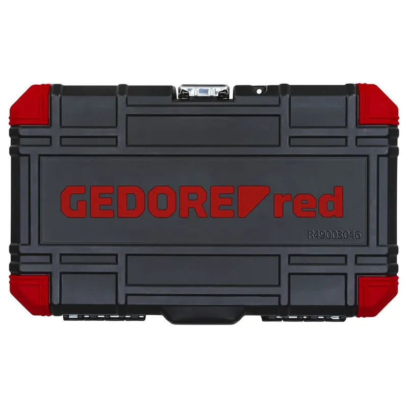 R49003046 3300052 Dopsleutelset 46-delig by Gedore, Kleurloos – product image 6 of 6