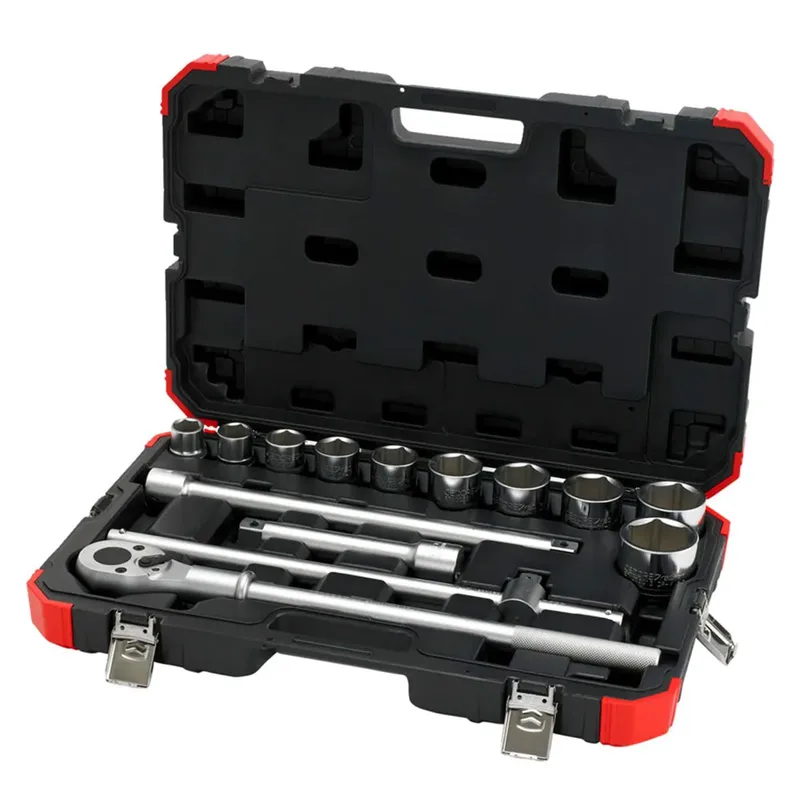 R78004014 3300011 Dopsleutelset 14-delig by Gedore, Kleurloos – product image 2 of 5