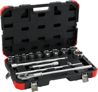 R78004014 3300011 Dopsleutelset 14-delig by Gedore, Kleurloos – product image 1 of 5