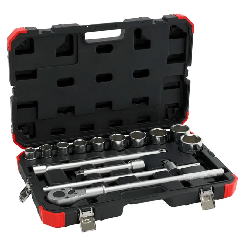 R78004014 3300011 Dopsleutelset 14-delig by Gedore, Kleurloos – product image 4 of 5
