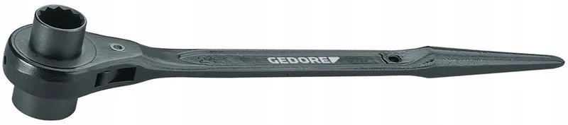 Ratelsleutel met dubbele ring 17x19 mm Staal - 315 mm by Gedore – product image