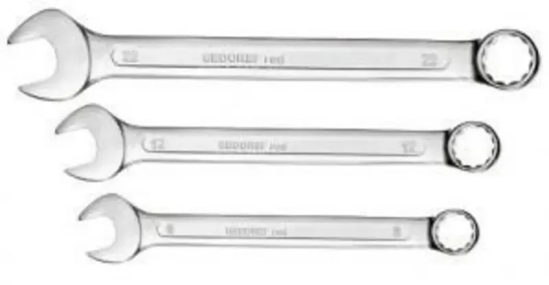 RED 3300990 R09105012 Ring-Maulschlüssel 12teilig Schlüsselweite (Metrisch) 07 - 29 mm fra Gedore – produktbillede