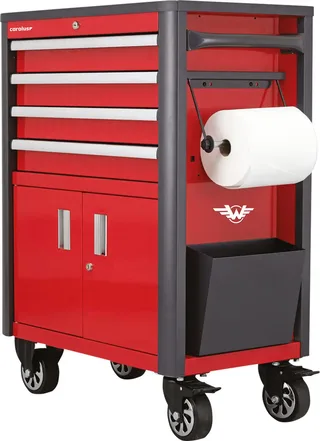 RED 3301688 Werkstattwagen ABS Kunststoff, Stahlblech Herstellerfarbe: Rot von Gedore – Produktbild 2 von 2
