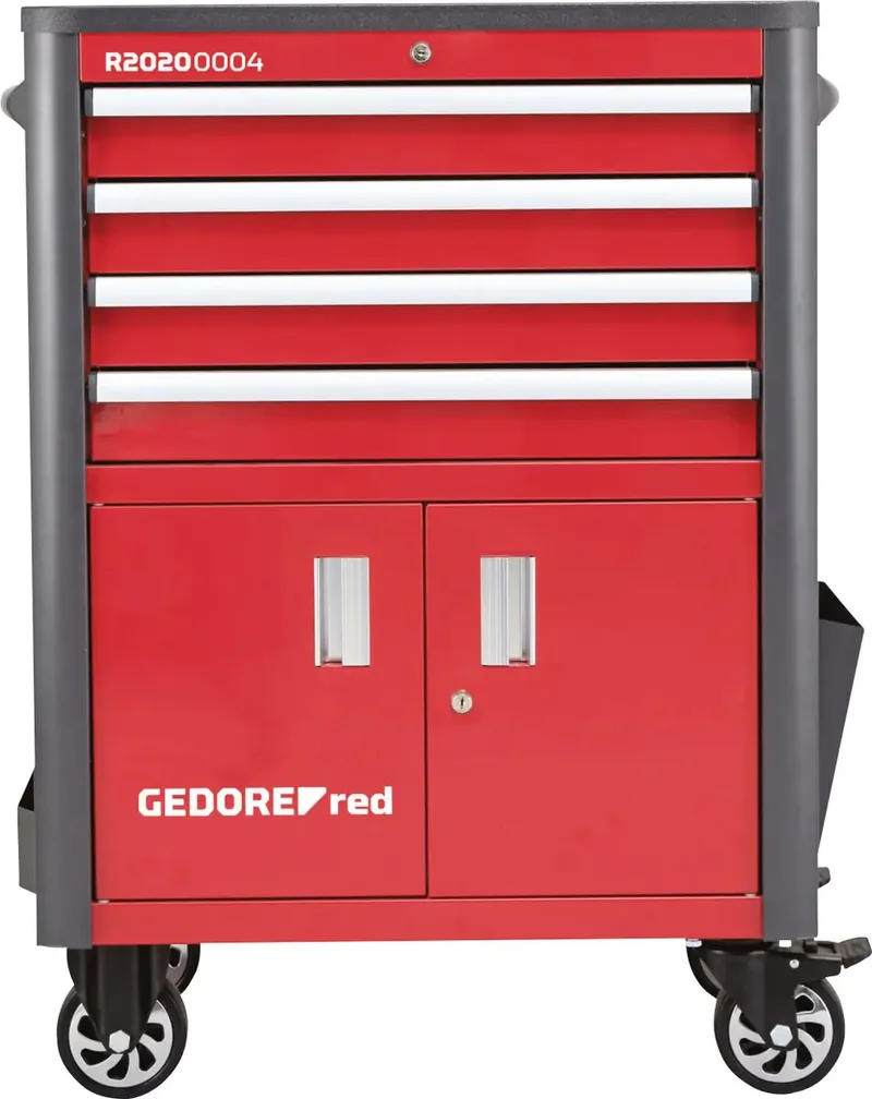 RED 3301688 Werkstattwagen ABS Kunststoff, Stahlblech Herstellerfarbe: Rot von Gedore – Produktbild 1 von 2