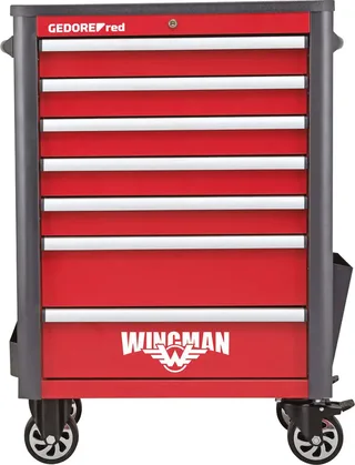 RED 3301690 Werkstattwagen ABS Kunststoff, Stahlblech Herstellerfarbe: Rot de Gedore – image du produit 1 sur 2
