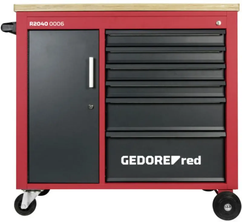 RED 3301818 Werkstattwagen Stahl by Gedore – product image 1 of 4