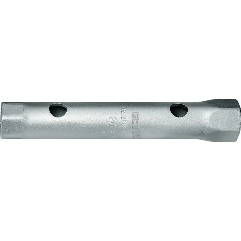Rohrsteckschlüssel 26 R SW 41x46mm L.235mm Bohrungs-D.21,0mm verchr de Gedore – image du produit