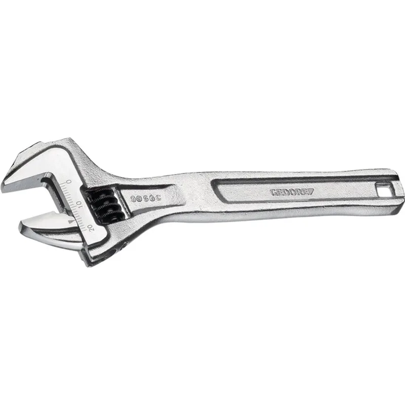 Rollgabelschlüssel 60 S 6 C max.20mm L.153mm m.Einstellskala by Gedore – product image