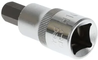 Schraubendrehereinsatz Bit 6-kant, SW 10 mm, 1/2'' 12,5 mm, Schraubenziehereinsatz, Werkzeug, R62551010, Stahl von Gedore – Produktbild 2 von 2