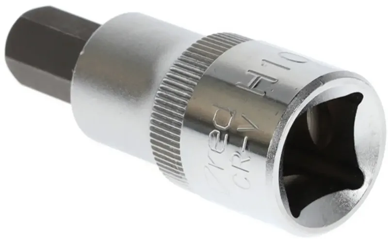 Schraubendrehereinsatz Bit 6-kant, SW 10 mm, 1/2'' 12,5 mm, Schraubenziehereinsatz, Werkzeug, R62551010, Stahl von Gedore – Produktbild 2 von 2