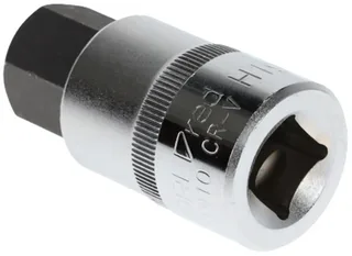 Schraubendrehereinsatz Bit 6-kant, SW 19 mm, 1/2'' 12,5 mm, Schraubenziehereinsatz, Werkzeug, R62551910, Stahl von Gedore – Produktbild 2 von 2