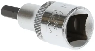 Schraubendrehereinsatz Bit 6-kant, SW 6 mm, 1/2'' 12,5 mm, Schraubenziehereinsatz, Werkzeug, R62550610, Stahl de Gedore – image du produit 2 sur 2