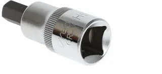Schraubendrehereinsatz Bit 6-kant, SW 9 mm, 1/2'' 12,5 mm, Schraubenziehereinsatz, Werkzeug, R62550910, Stahl von Gedore – Produktbild 2 von 2