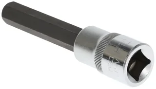 Schraubendrehereinsatz Bit lang 6-kant, SW 12 mm, 1/2'' 12,5 mm, Schraubenziehereinsatz, R62551219, Stahl de Gedore – image du produit 2 sur 2