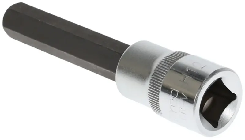Schraubendrehereinsatz Bit lang 6-kant, SW 12 mm, 1/2'' 12,5 mm, Schraubenziehereinsatz, R62551219, Stahl de Gedore – image du produit 2 sur 2