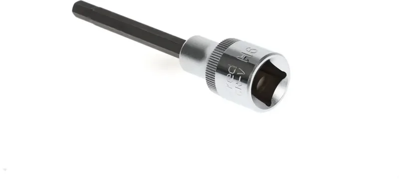 Schraubendrehereinsatz Bit lang 6-kant, SW 6 mm, 1/2'' 12,5 mm, Schraubenziehereinsatz, R62550619, Stahl de Gedore – image du produit 2 sur 2