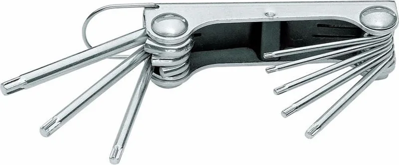 SCL 43 TX-80 Winkelschraubendreher-Satz im Clip 8-teilig TX T9-T40 von Gedore, Weiß – Produktbild