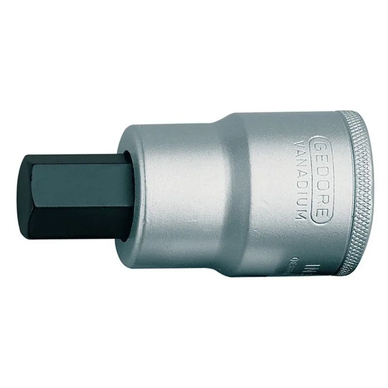 Steckschlüsseleinsatz IN 32 3/4 Zoll Innen-6-kant SW 19mm L.80mm fra Gedore – produktbillede