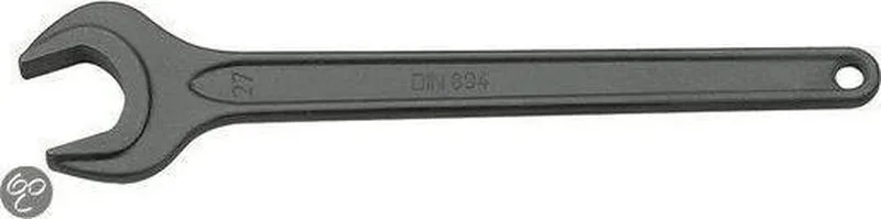 Einmaulschlüssel 894 SW 85mm L.690mm stahlgrau m.Aufhängeloch von Gedore – Produktbild